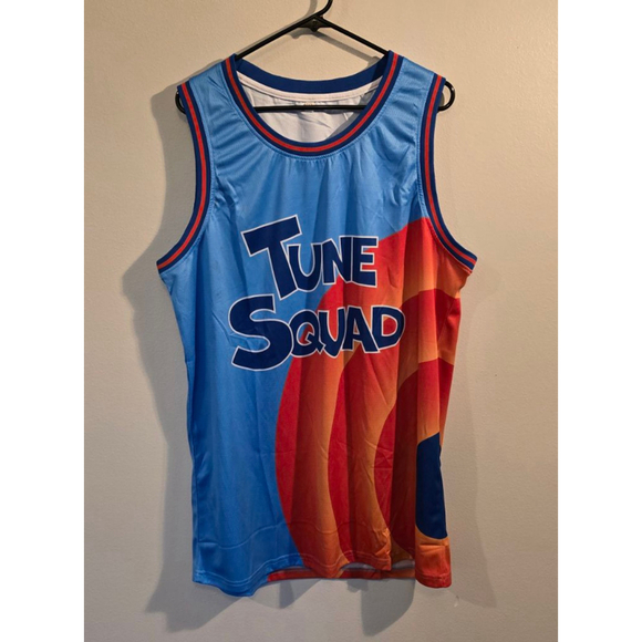 Space Jam Other - Men's Space Jam Jersey, Size XL, Blue and Orange